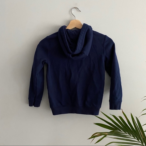 Navy Blue Tommy Hilfiger Zip Up Hoodie - Picture 2 of 3